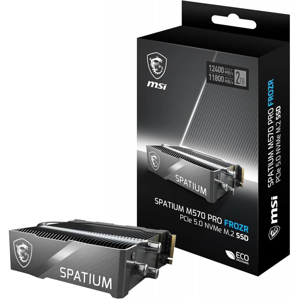 SSD MSI SPATIUM M570 PRO FROZR PCIe 5.0 NVMe M.2 2TB