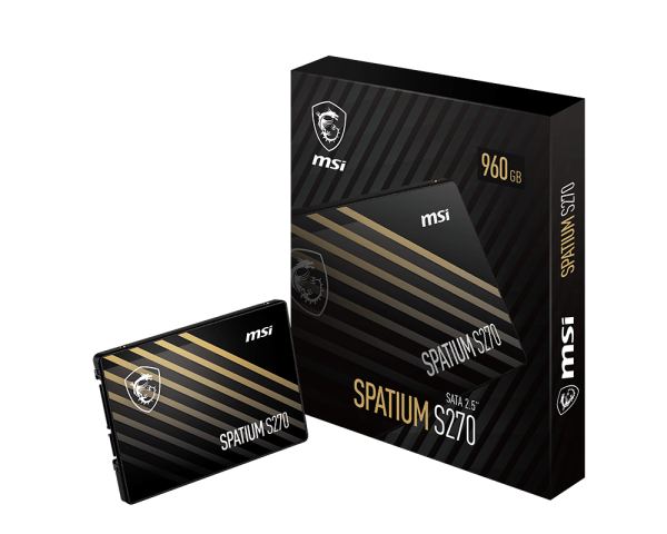 SSD MSI SPATIUM S270 SATA 2.5 inches 960GB