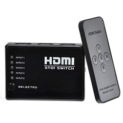 Switch HDMI to 5PC P-Tec 4K Remote