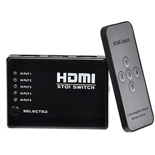 Switch HDMI to 5PC Plus P-Tec Remote