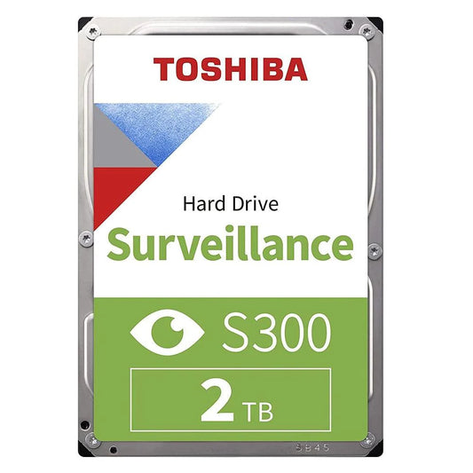 Toshiba S300 2TB SATA 3.5" Surveillance Internal HDD