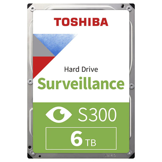 Toshiba S300 6TB SATA 3.5" Surveillance Internal HDD