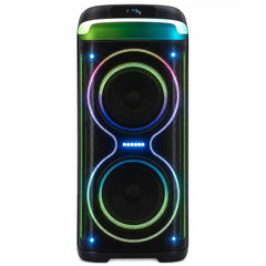 Vovo V-2875 Rechargeable Multimedia Bluetooth Speaker - Double 8 Inch
