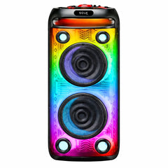 Vovo V-2880 Rechargeable Multimedia Bluetooth Speaker - Double 8 Inch