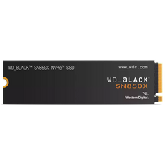 WD Black SN850X 4TB PCIe 4.0 M.2 Internal NVMe SSD