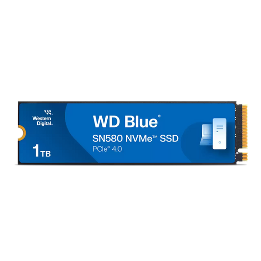 WD Blue SN580 1TB PCIe 4.0 M.2 Internal NVMe SSD