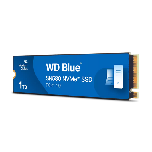 WD Blue SN580 1TB PCIe 4.0 M.2 Internal NVMe SSD