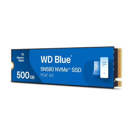 WD Blue SN580 500GB PCIe 4.0 M.2 Internal NVMe SSD