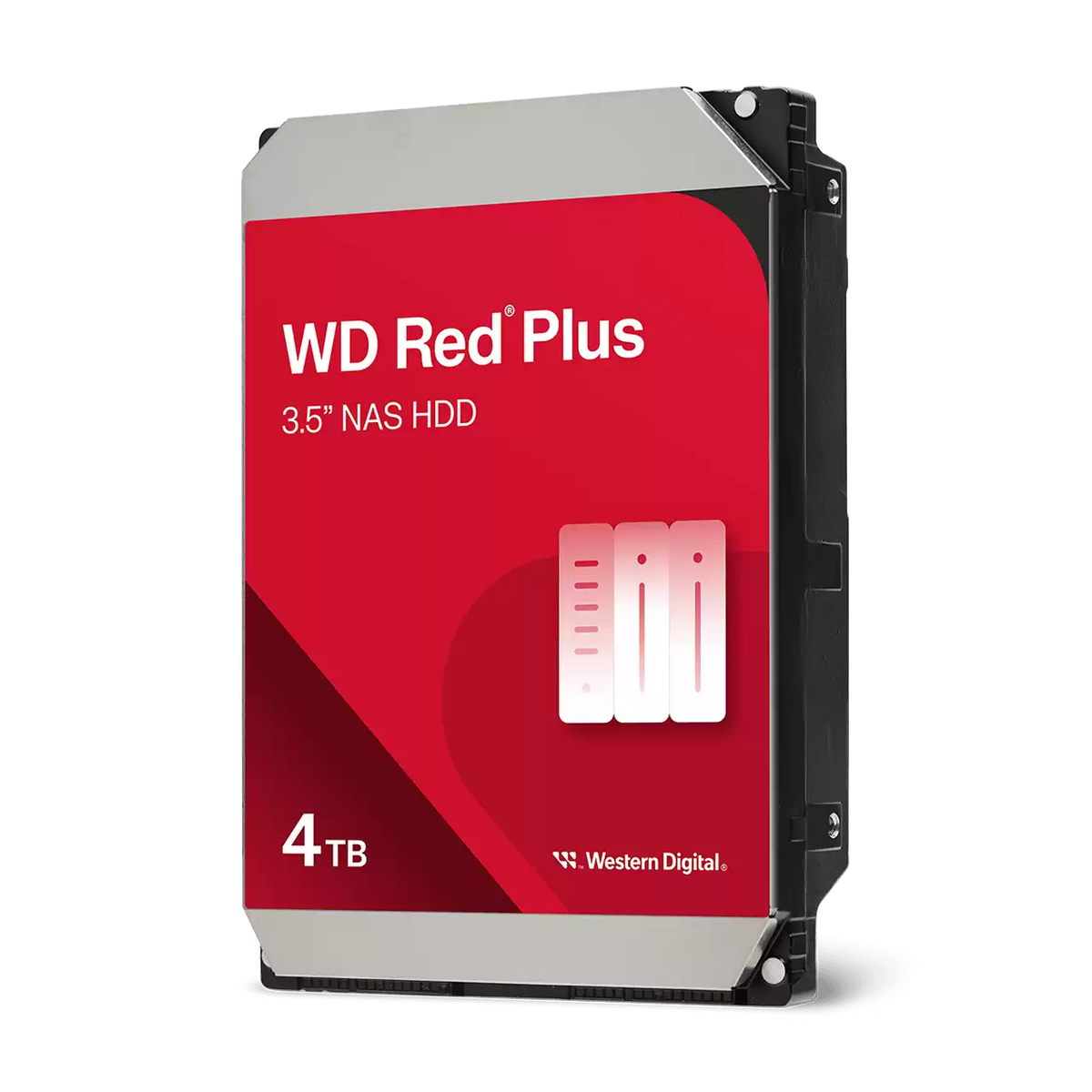 WD Red Plus 4TB SATA 3.5" NAS Internal HDD