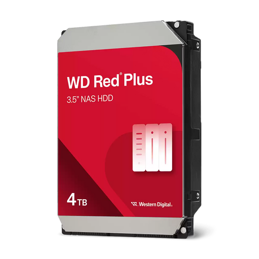 WD Red Plus 4TB SATA 3.5" NAS Internal HDD