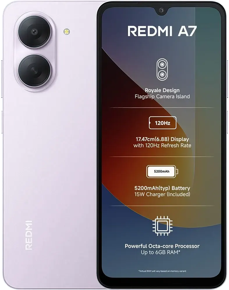 Xiaomi A7 3GB RAM 64GB Storage Smartphone